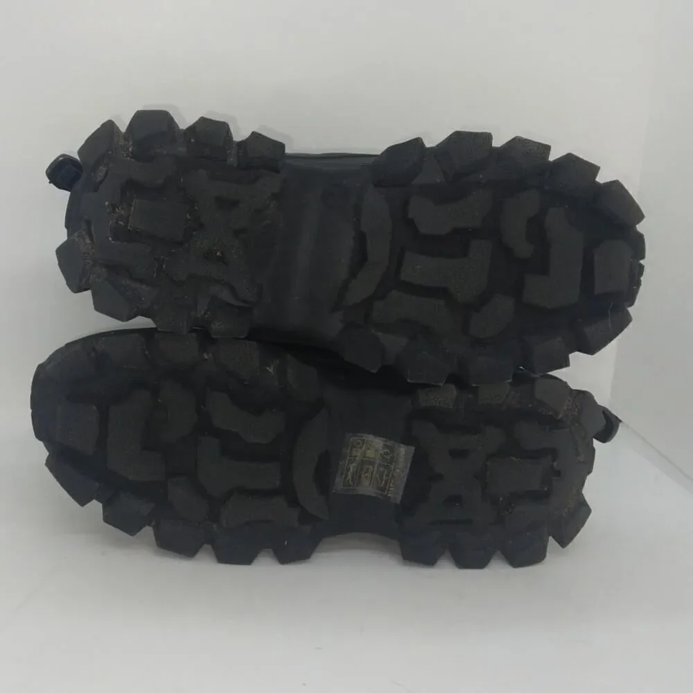 Dream Pairs Girls Pre-owned Puffy Black Winter Zip Up Boots - sz. 2